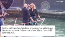 Julia Roberts, sublime égérie à Paris : tournage grandiose sur une péniche