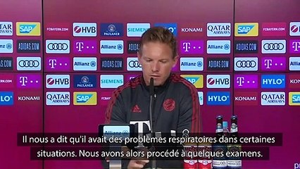 Bayern - Nagelsmann détaille l'opération cardiaque de Coman