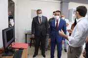 Siirt Valisi Hacıbektaşoğlu, Türk Telekom Fen Lisesini ziyaret etti