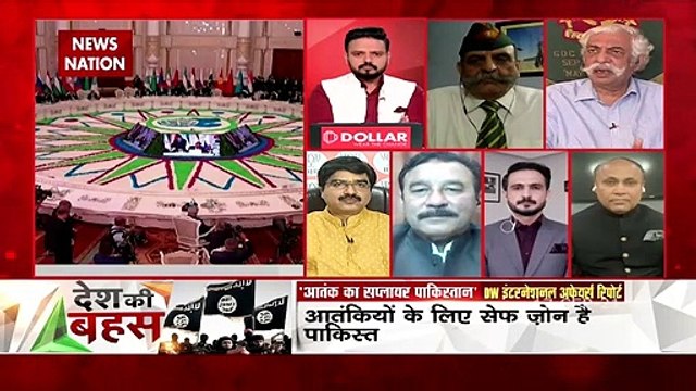 Desh Ki Bahas : PAK-तालिबान गठजोड़ को कीमत चुकानी पडे़गी : मेजर जनरल जीडी बख्शी (रि.)