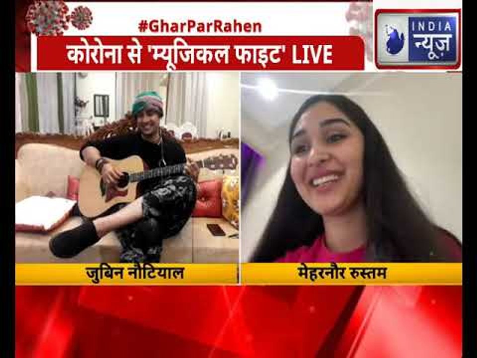 Corona से  म्यूजिकल फाइट  Jubin Nautiyal Vs Mehrnigori Rustam