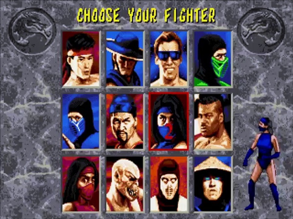 Mortal Kombat II online multiplayer - megadrive
