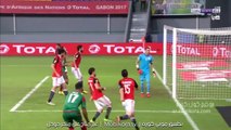 الشوط الثاني من مباراة | مصر و المغرب 0/1 امم افريقيا الجابون 2017م