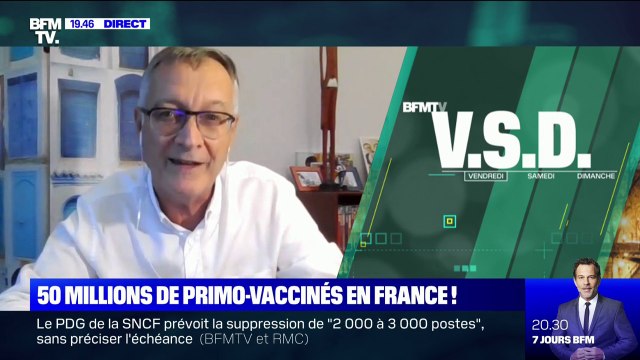 Antoine Flahault: Après l'instauration du pass sanitaire, il y a eu un bond véritable de la couverture vaccinale française