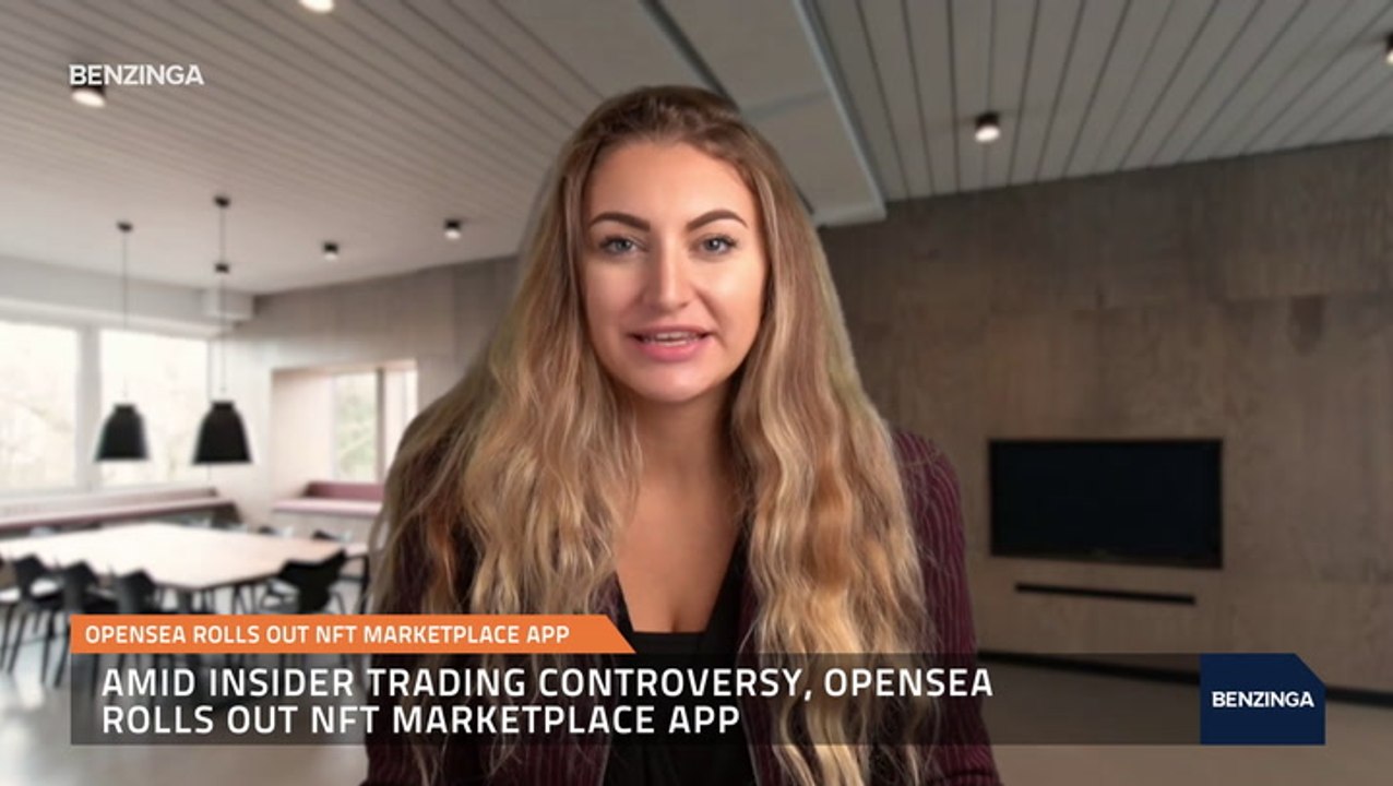 Opensea Rolls Out NFT Marketplace App