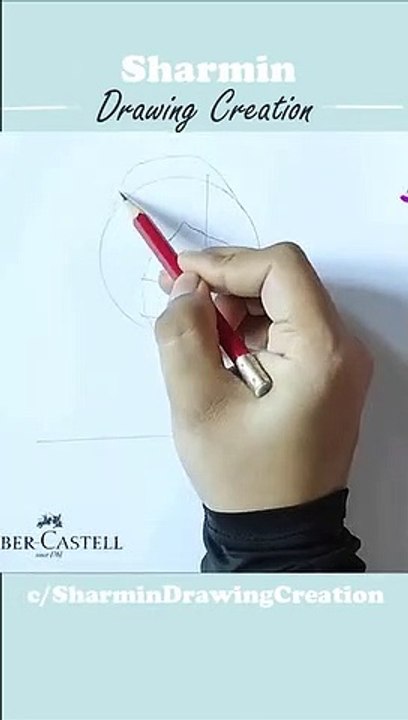 How to draw a girl with beautiful hairstyle