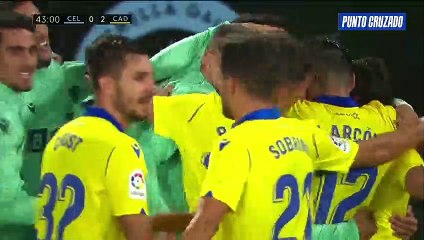 Matias Dituro ataja penal Celta Vigo vs Cadiz