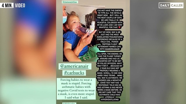 Mother Says She Was Kicked Off Airplane For Her 2-Year-Old Refusing To Wear A Mask.