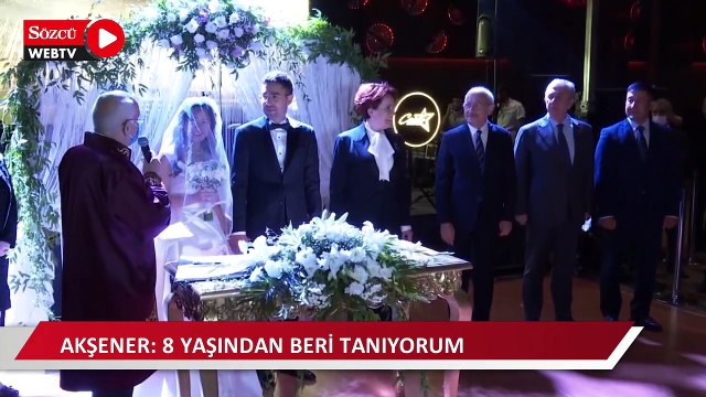 İYİ Partili vekilin oğlu evlendi, Akşener, Kılıçdaroğlu ve Yavaş şahitlik etti