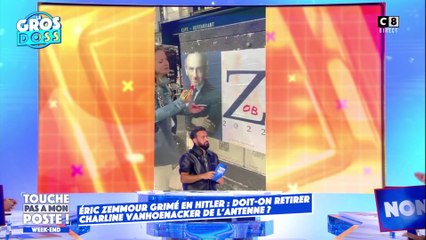 Eric Zemmour grimé en Hitler : doit-on retirer Charline Vanhoenacker de l'antenne ?