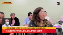 Celebramos el día del profesor