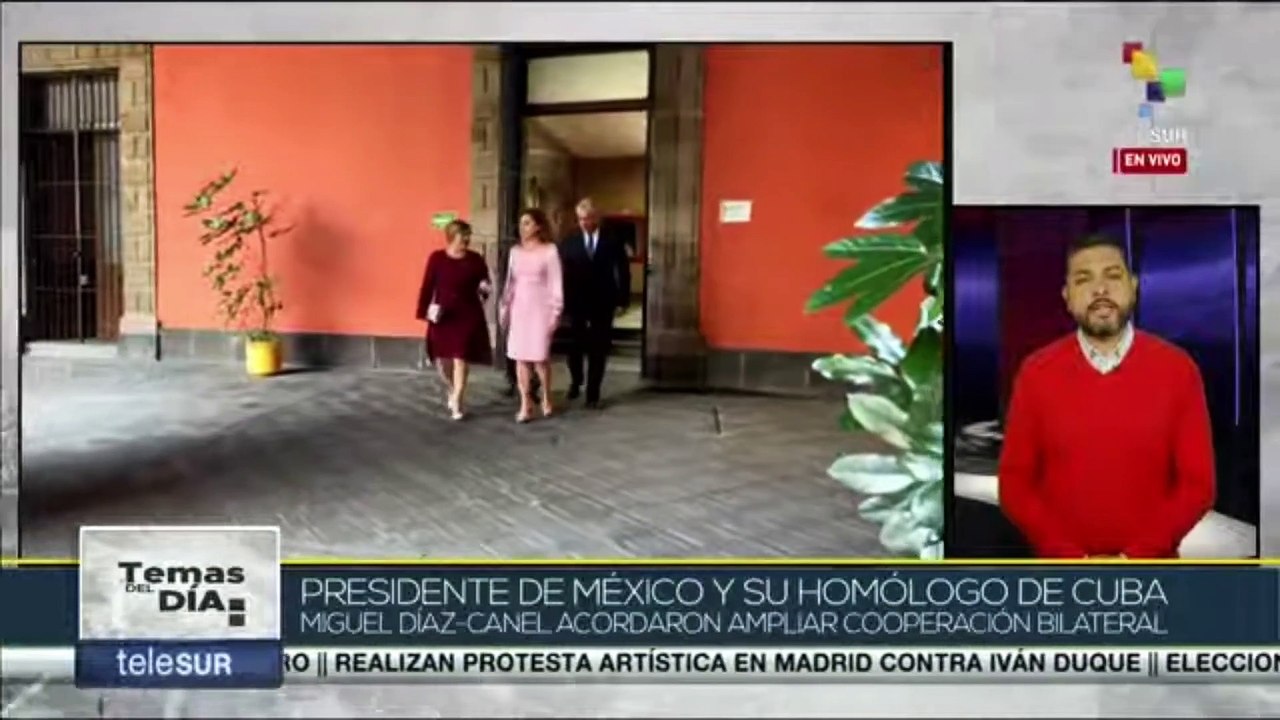 Díaz-Canel sostiene emotivo encuentro con emigrados cubanos en México