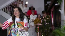 Desfile de María Lafuente en la pasarela 'off' de la Mercedes-Benz Fashion Week