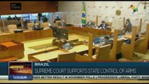 Brazil: Supreme Court supports state control of arms