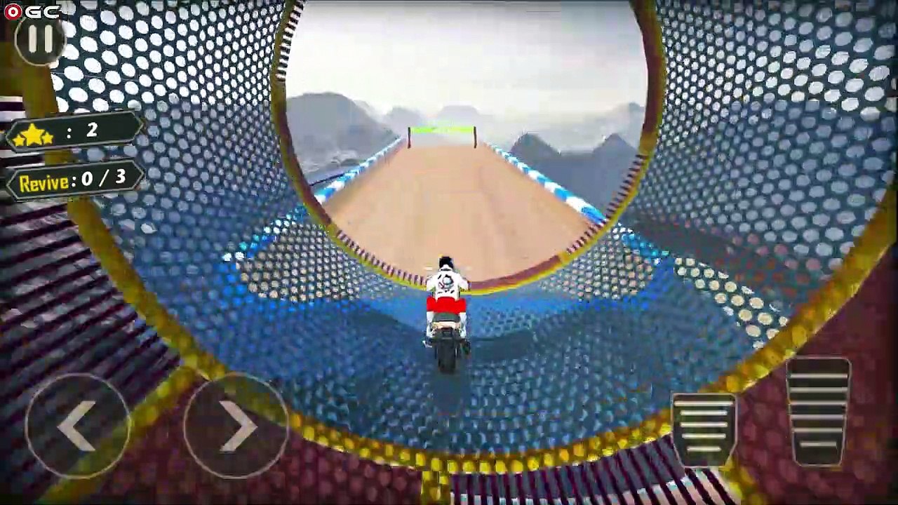 Extreme Bike Stunt Games || Mega Ramp Motor Stunts Game || Android GamePlay #4