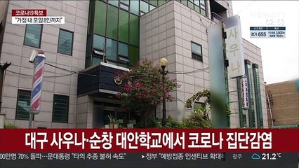 대구 사우나·순창 대안학교에서 코로나 집단감염