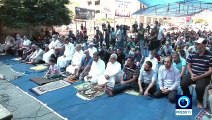 Palestinians hold sit-in to voice support for prisoners