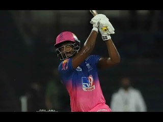 Sanju Samsin & Steve Smith Shines शारजाह में संजू का तूफान ... CSK को 217 का लक्ष्य