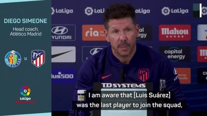 Simeone seeks to explain Suarez's poor form