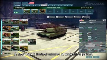 Wargame AirLand Battle: The Deck system