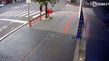 Ladrões usam carrinho de mercado para furtar barco; vídeo