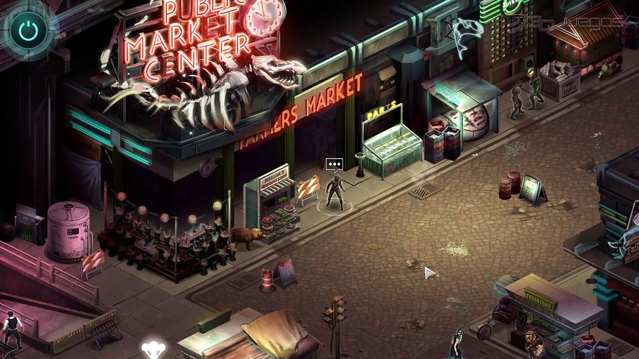Shadowrun Returns: Alpha Gameplay Footage