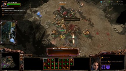 StarCraft 2 Heart of the Swarm: Gameplay: El Enjambre Zerg es Imparable
