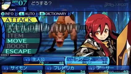 Etrian Odyssey IV: Sistema de Combate