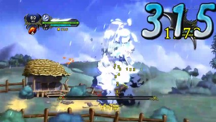 Dust An Elysian Tail: Gameplay: Lucha contra Gigantes