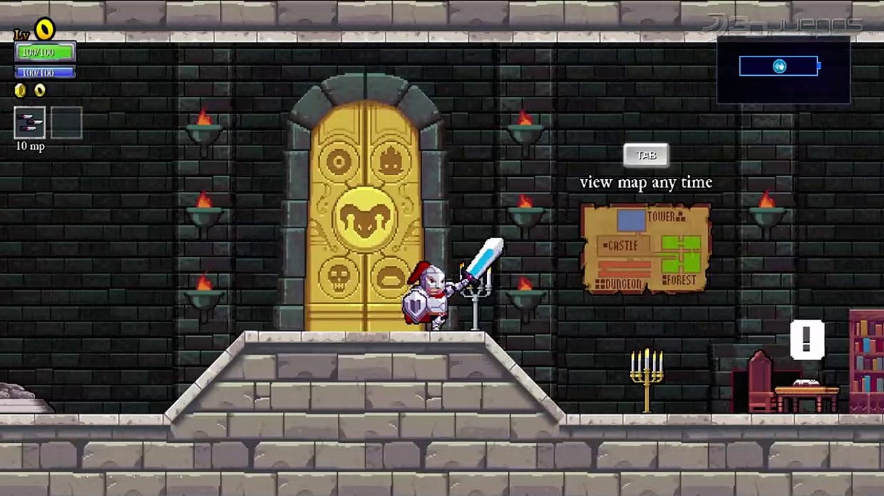 Rogue Legacy: Gameplay: Primeros Minutos