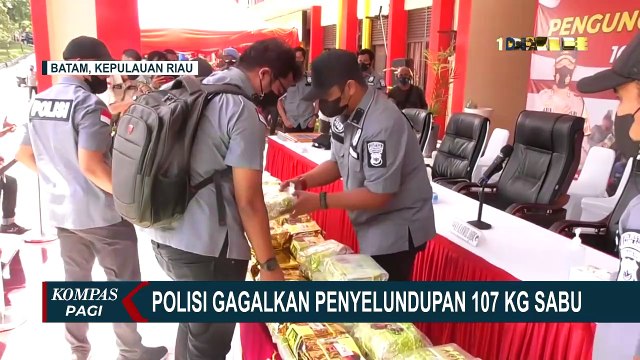 Gagalkan Penyelundupan 107 KG Sabu dari Malaysia, Polisi Sergap 5 Kurir di Dalam Kapal Yacht
