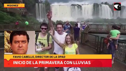 Inicio de la primavera con lluvias