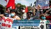 Protestan opositores en embajada de Cuba en México por visita de Díaz-Canel