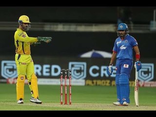 IPL 2020... Delhi Capitals 175/3 (20 overs) Vs CSK