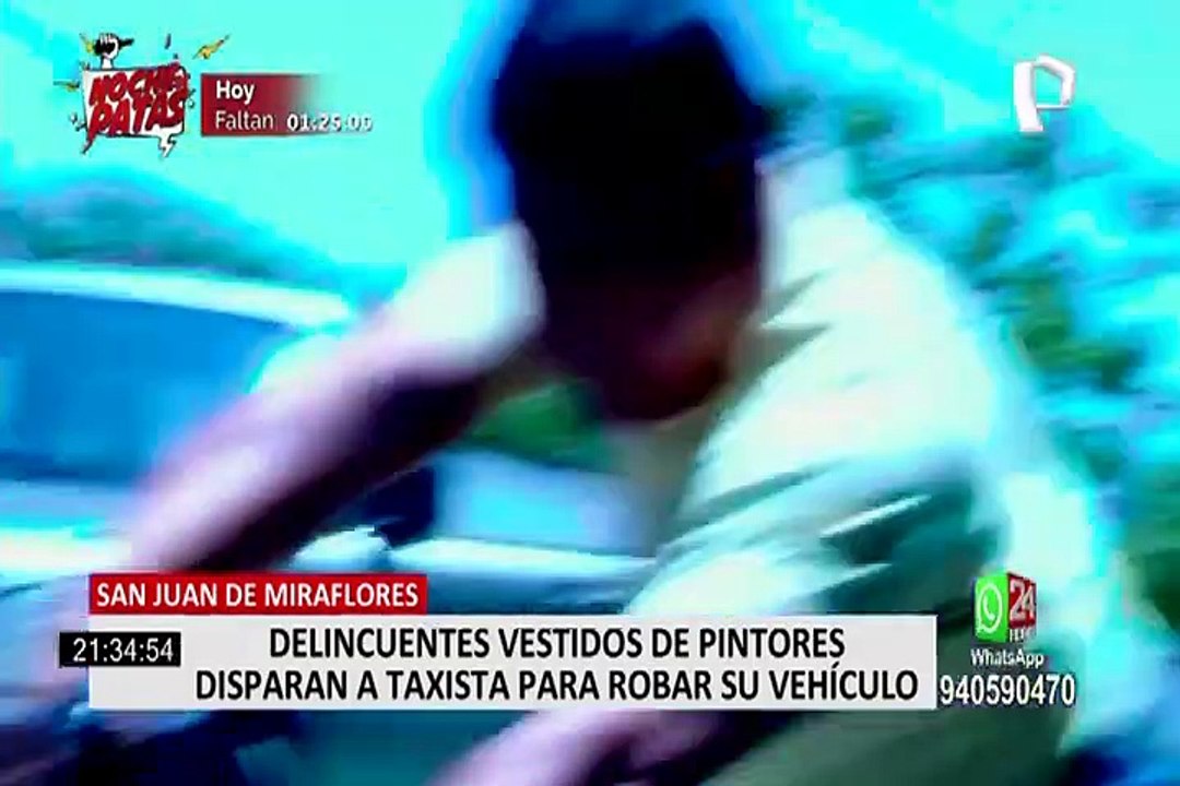 SJM: golpean y torturan a taxista para robarle su vehículo