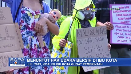Warga Ibu Kota Menuntut Hak Udara Bersih, 7 Pejabat Dianggap Lalai Kendalikan Pencemaran Udara