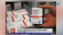 DOH Sec. Duque: Patuloy ang pakikipag-ugnayan ng DOH sa Switzerland para sa dagdag-supply ng Tocilizumab | 24 Oras News Alert