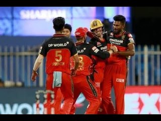 IPL 2020 : One Sided Match For RCB Def KKR by 82 runs