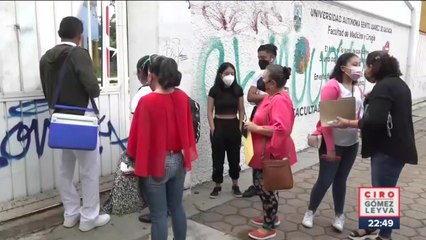 17 niños son vacunados contra Covid-19 en Oaxaca