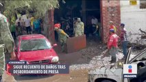 Numerosos daños dejó el desbordamiento de una presa en Zacatecas