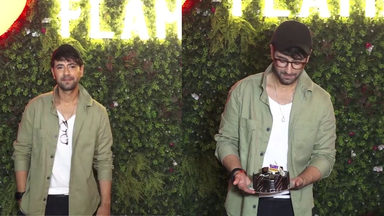 Karanvir Sharma Best Known for "Shaurya Aur Anokhi Ki Kahani" Celebrates His Birthday With The Paps.