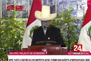 Pedro Castillo tiene 15 días para promulgar ley de cuestión de confianza