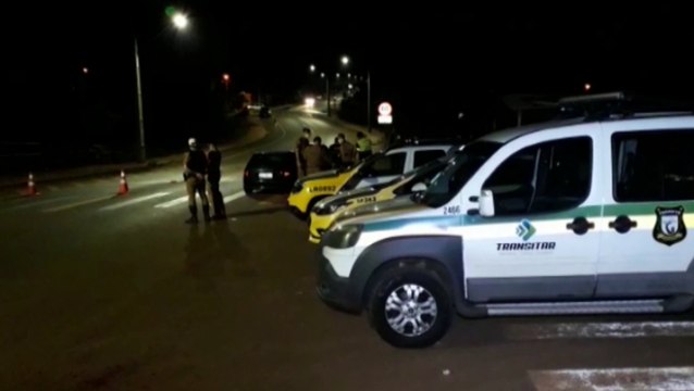 Transitar, Polícia Militar e Guarda Municipal realizaram mais uma Operação Bloqueio em Cascavel