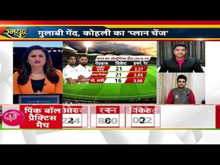 कोहली के पास आख़री मौक़ा Virat secret practice during practice match with pink ball, Ind vs Aus