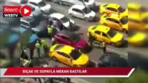 İstanbul’un göbeğinde cam silici terörü: Bıçak ve sopayla mekan bastılar