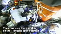 Chinese Astronauts Return to Earth After 3-Month Mission in Space