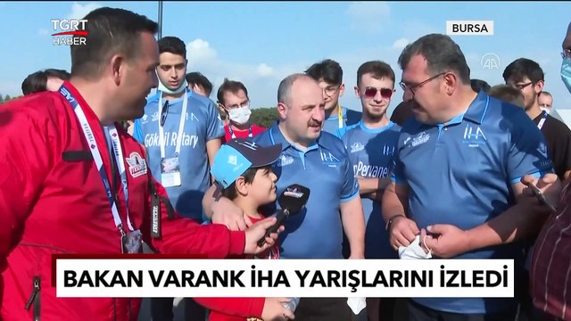 Bakan Varank Liseli Gençlerin İHA Yarışlarını İzledi - TGRT Haber