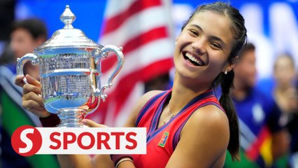 Raducanu celebrates surreal week on home return