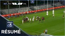 PRO D2 - Résumé Rouen Normandie Rugby-Colomiers Rugby: 19-24 - J04 - Saison 2021/2022