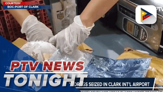 Over P7-M illegal drugs seized in Clark International Airport; Over 600-K doses of AstraZeneca vaccine arrive in PH; 4 more countries included in PH red list starting Sept. 19; HNP continues with plan to convince Davao City Mayor to run for president; Par